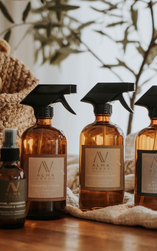 alma verde botanical cleaning products